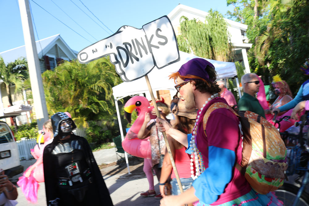 Masquerade March 2017 photo - Duval Street, Key West